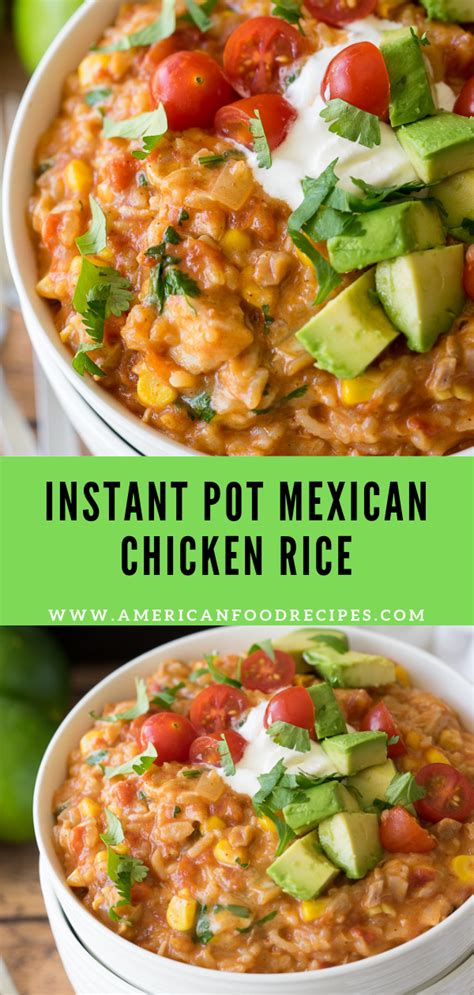 Instant Pot Mexican Chicken Rice