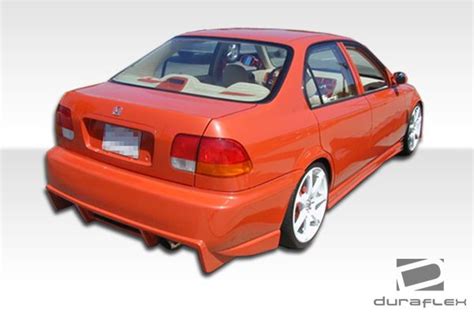 1999 2000 Honda Civic 4dr Duraflex R34 Body Kit 4pc 110469