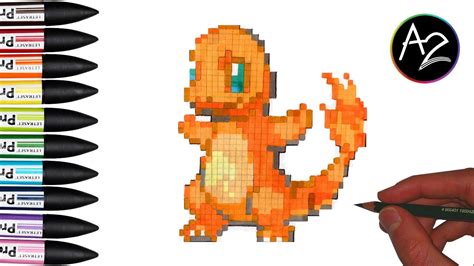Get inspired by our community of talented artists. PIXEL ART : Pokémon Salaméche ( Charmender ) - YouTube
