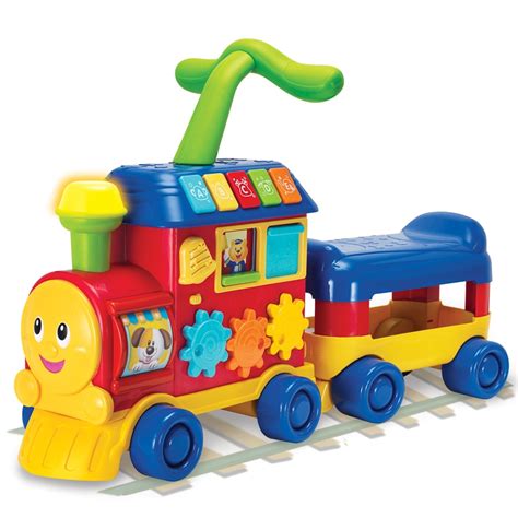 See more ideas about toddler toys, toys, infant activities. Walker Ride-On Learning Train | Baby & Toddler Toys - B&M