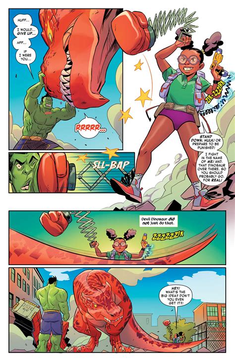 Post 2096563 Comic Devil Dinosaur Lunella Lafayette Marvel Moon Girl Moon Girl And Devil Dinosaur