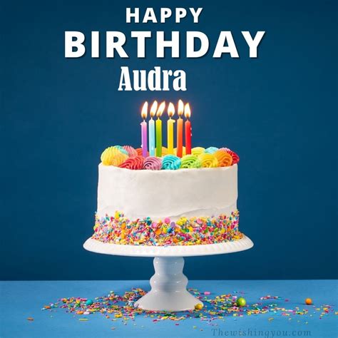 100 Hd Happy Birthday Audra Cake Images And Shayari