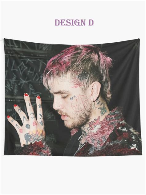 Lil Peep Crybaby Wall Tapestry Cry Baby Tattoo Wall Tapestry Etsy