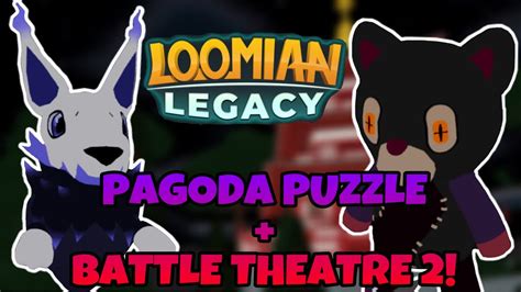 How to solve *all puzzles* in battle theatre 2 | loomian legacy (roblox). Pagoda Puzzle Solution + Corrupted Ikazune + Second Battle ...