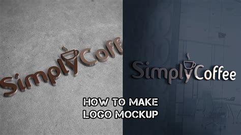 How To Edit Logo Mockup Psd