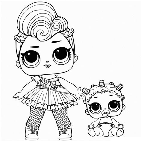 Dibujos de LOL Surprise doll para colorear | Colorear imágenes