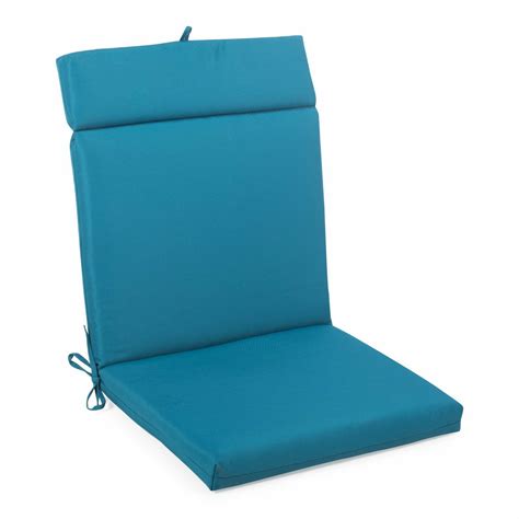We can make new patio chair cushions for: Teal Blue Outdoor Patio Chair Cushion Pad Hinged Seat Back ...
