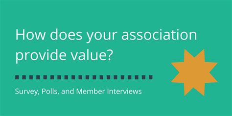 Do You Know Why Do Members Value Your Association