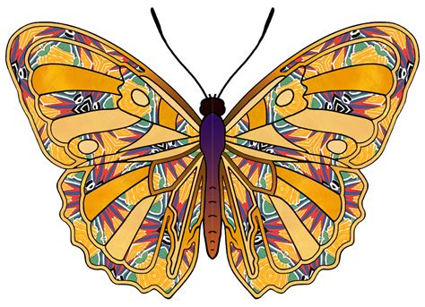 Artbyjean Paper Crafts Butterflies Clip Art To Cut And Paste On