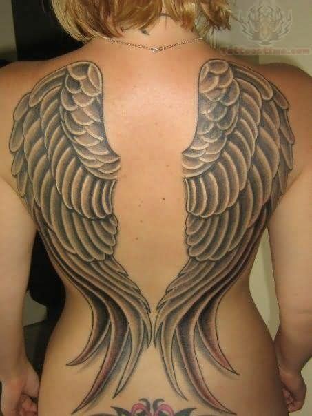 Angel Wing Tattoos For Girls Angel Tattoos Pictures And