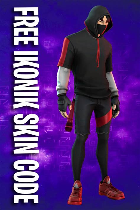 Free Ikonik Skin Code In 2021 Fortnite Skin Epic Games