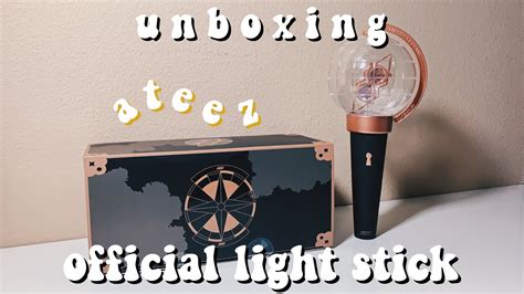 An Exciting Unboxing Of Ateez Official Light Stick Youtube