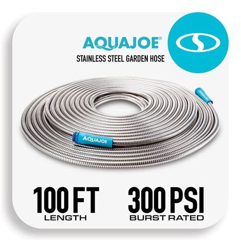 Aqua Joe Indestructible 12 In Dia X 100 Ft Heavy Duty Spiral