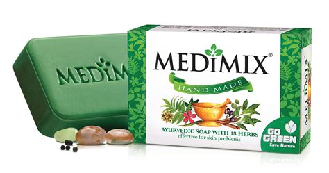 Natural 18 Herbs Medimix Ayurvedic Soap For Bathing Packaging Size