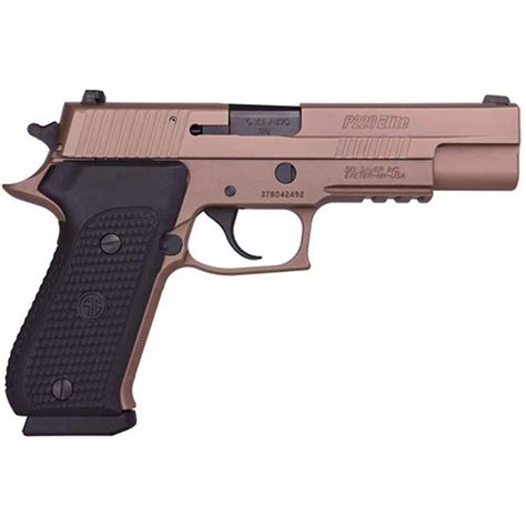 Sig Sauer P220 Elite 10mm Auto 5in Pistol 81 Rounds For Sale Sig