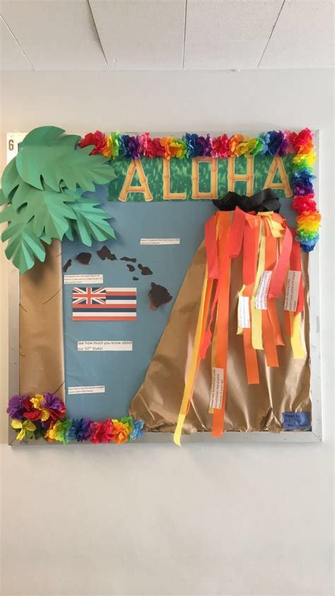 Hawaii Bulletin Board Idea Summer Bulletin Boards Bulletin Boards