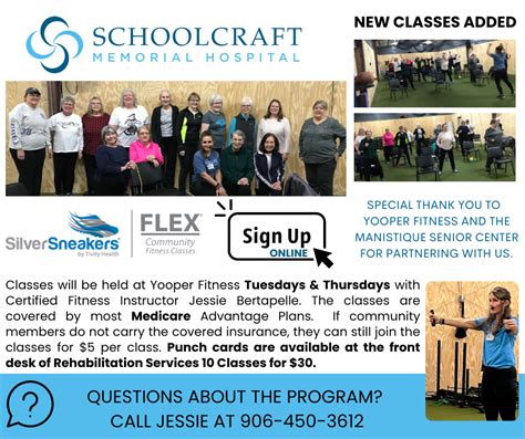 Silver Sneakers Flex Classes - Schoolcraft Memorial Hospital