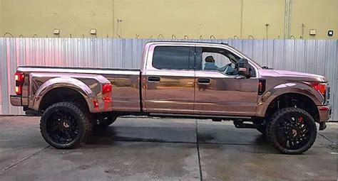 Ford Raptor Lifted Pink
