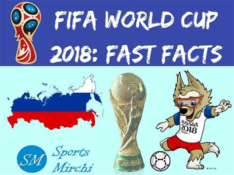 14 Fast Facts About Fifa World Cup 2018 Infographic Sports Mirchi