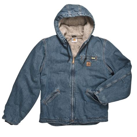 carhartt sierra denim jacket for tall men 2238w