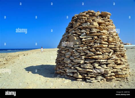 Stone Piles In Marsa Alam Egypt Stock Photo Alamy