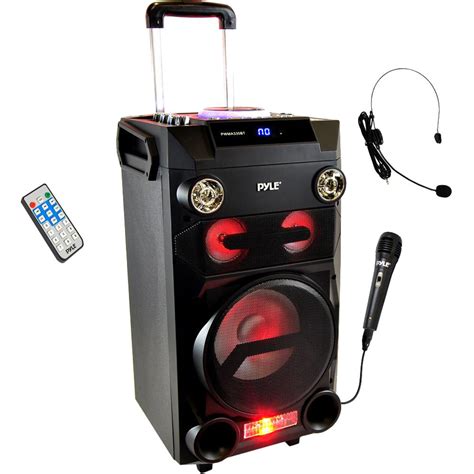 Pyle Pro Portable Bluetooth Karaoke And Music Streaming