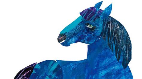 Eric Carle The Blue Horse That Inspired A Childrens Book Npr