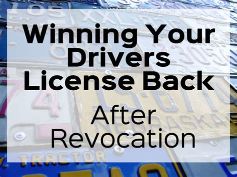 License Restoration Winning Your Drivers License Back After