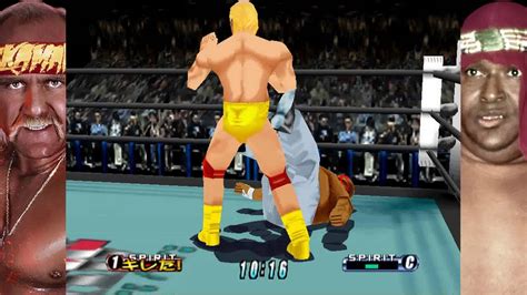 Virtual Pro Wrestling 64 Hulk Hogan Vs Abdullah The Butcher Youtube