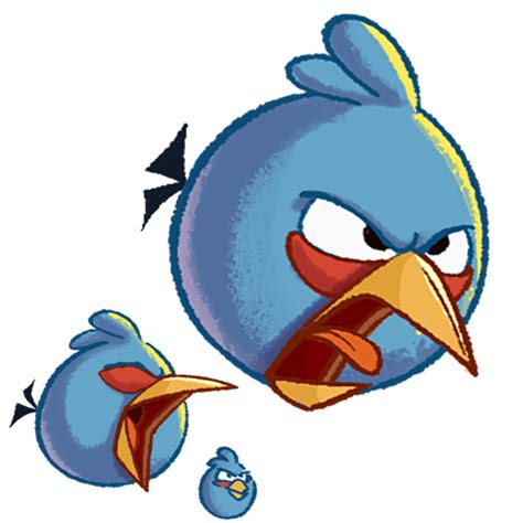 Imagen Blue Birds Art2png Angry Birds Wiki Fandom Powered By Wikia
