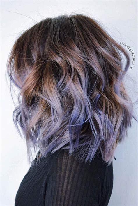 Short balayage ombre hair color trends 2020