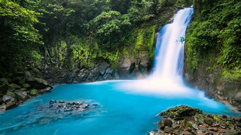 Rio Celeste Blue Waterfall Trip Welcome To Arenas Brasilito Located