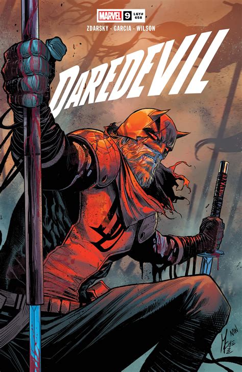 Daredevil 2022 9 Comic Issues Marvel