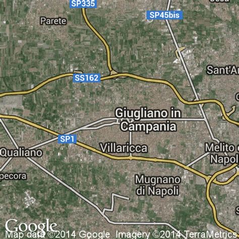 Mappa Di Giugliano In Campania Cartine Stradali E Foto Satellitari