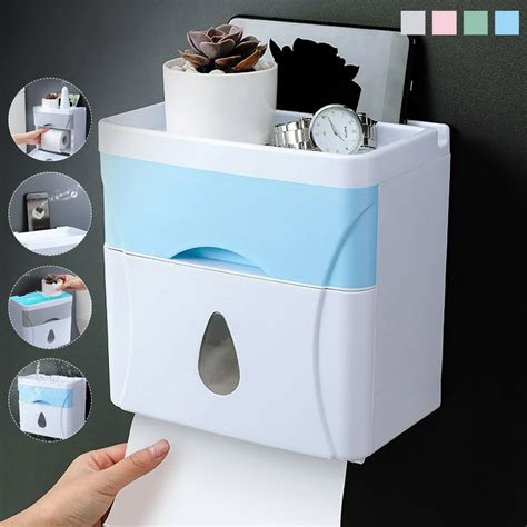 Free Drill Installation Wall Mounted Toilet Paper Roll Holder