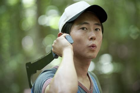 Download Glenn Rhee Steven Yeun Tv Show The Walking Dead Hd Wallpaper