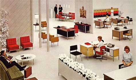 1960sofficeinterior01 Mid Century Office