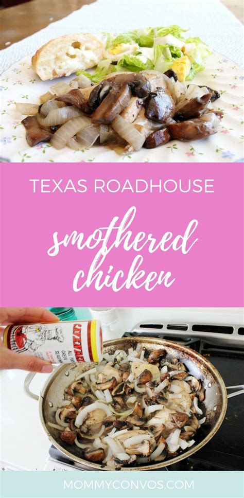Texas Roadhouse Smothered Chicken Mommy Convos Recipe Smothered