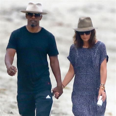 All The Times Jamie Foxx And Katie Holmes Kept Fans Guessing E