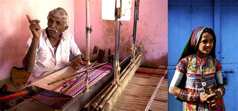 Weaving Of Kutch Khamir
