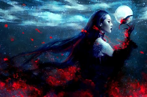 Dark Fantasy Woman Hd Wallpaper Background Image 1920x1275 Id