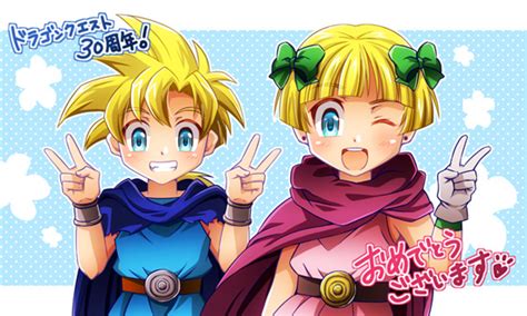 Heros Daughter And Heros Son Dragon Quest And 1 More Drawn By