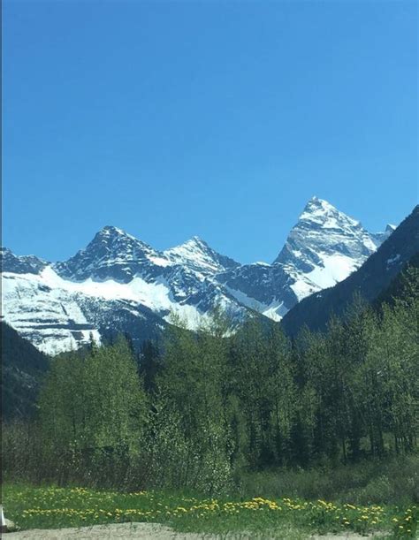 Mt Sir Donald Glacier National Park British Columbia Canada Oc