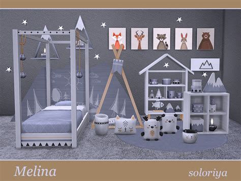 Melina Toddler Bedrooms By Soloriya At Tsr Sims 4 Updates