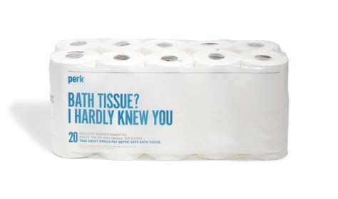 Perk Septic Safe 1 Ply Toilet Paper 1000 Sheetsroll Pk55153
