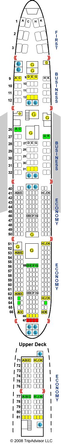 Seatguru Seat Map Japan Airlines