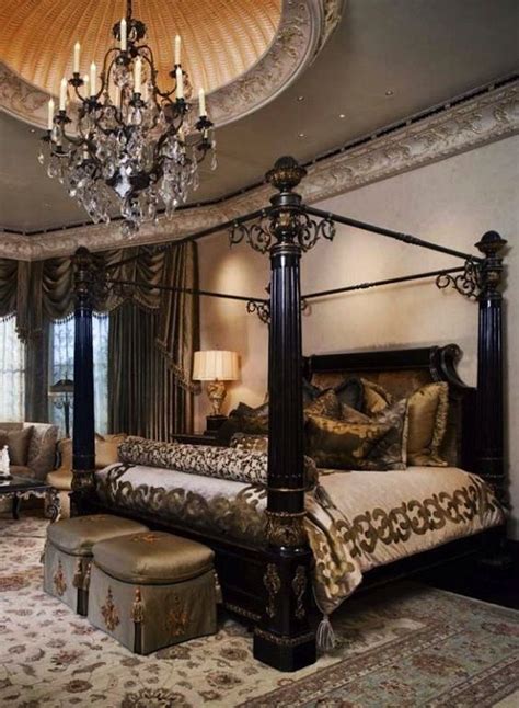 Inviting Old World Style Bedrooms Romantic Master Bedroom Dreamy