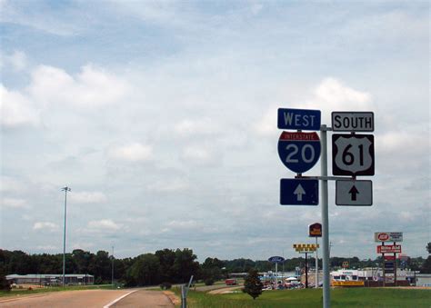Mississippi U S Highway 61 And Interstate 20 Aaroads Shield Gallery