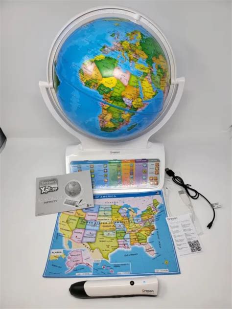 Oregon Scientific Infinity Xplore Smart Globe With Smart Pen Model