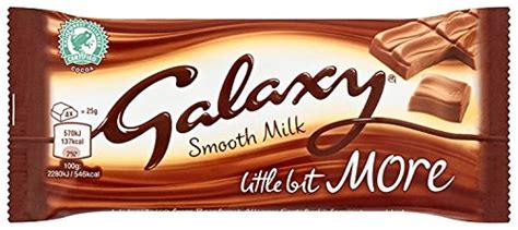 Okay, i'm not sure what galaxy is but i'm guessing it's chocolate. Bar of galaxy chocolate. Galaxy Chocolate. 2019-02-17